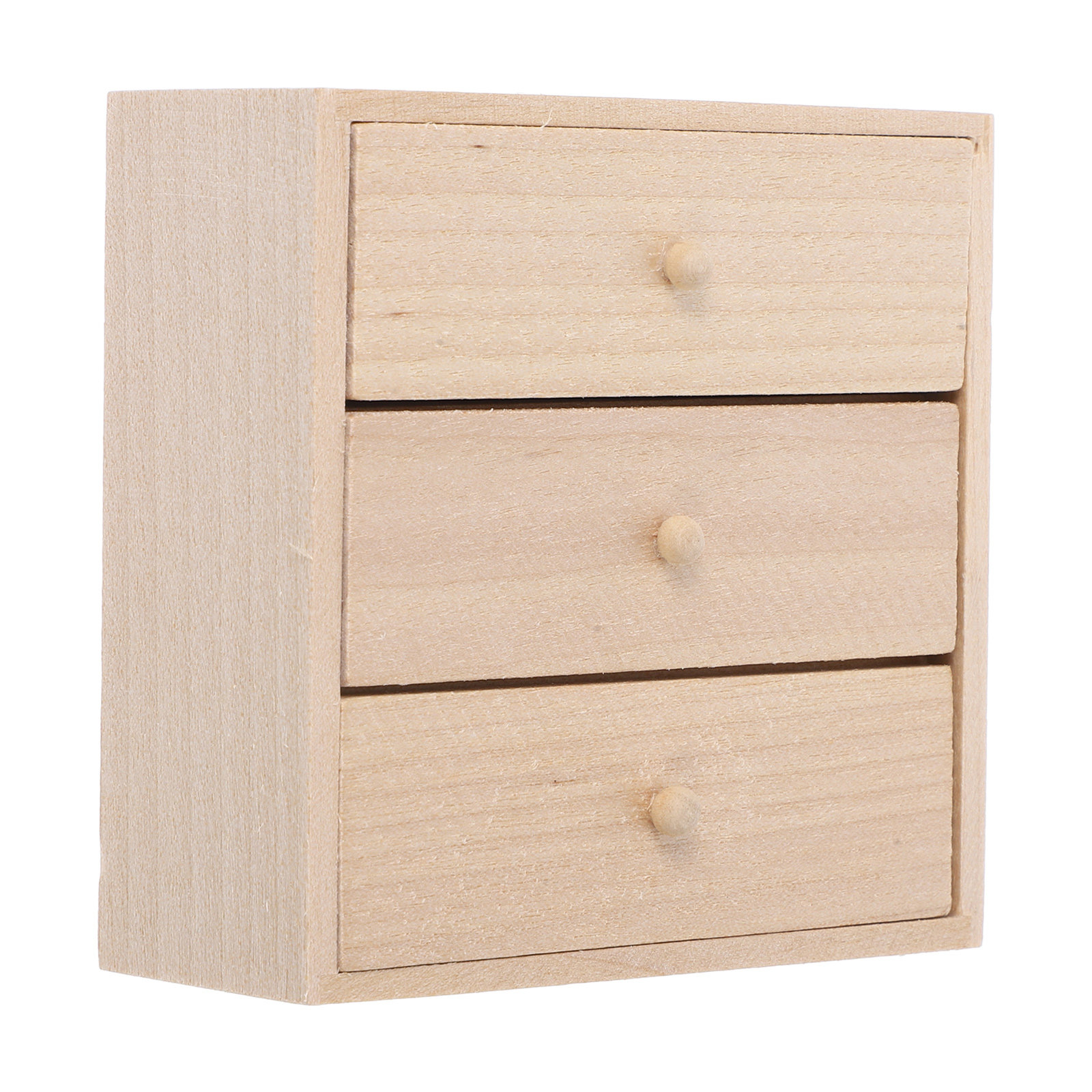 Lighting Decor For House - Mini House Wooden Cabinet 1:12 Scale