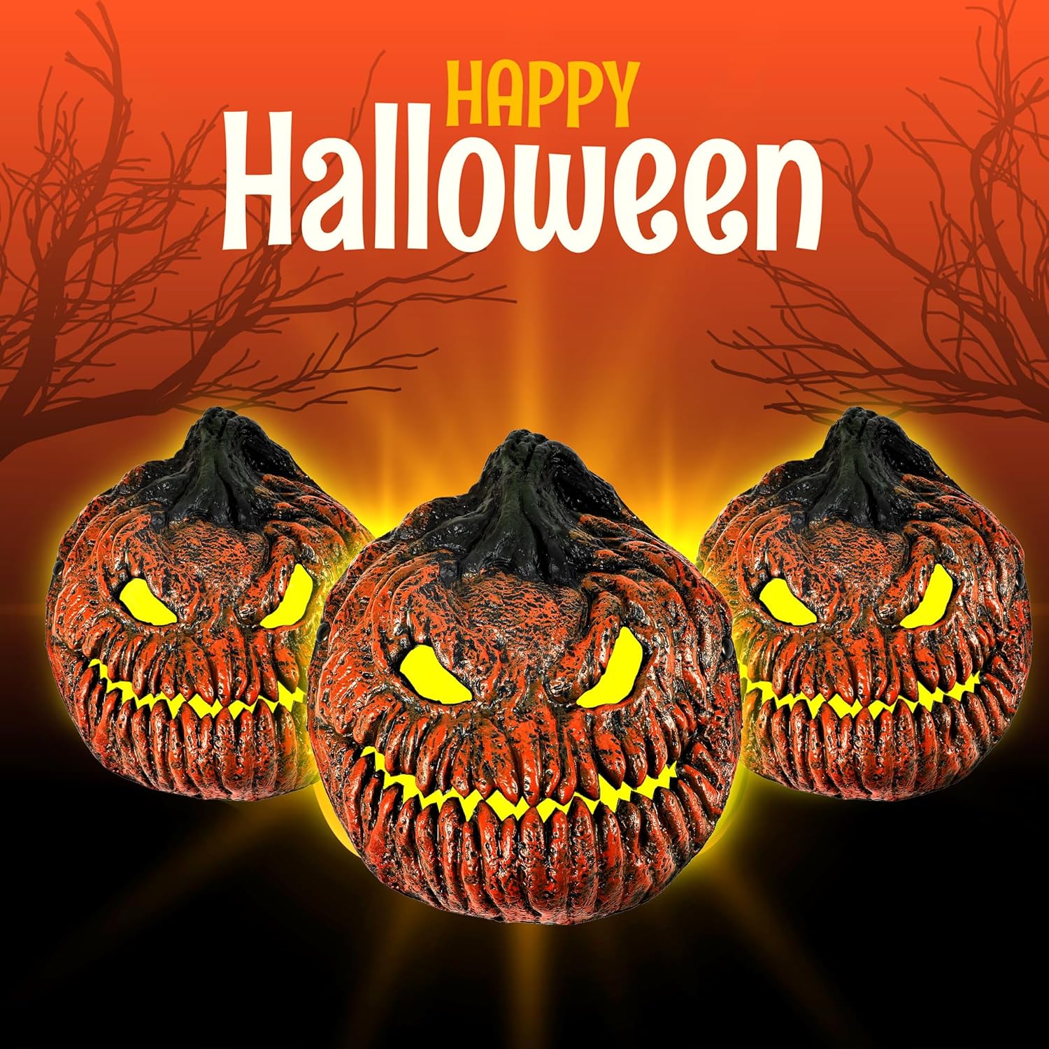 Lighting Decor For House - Pumpkin Porch Light Cover Halloween Decorations