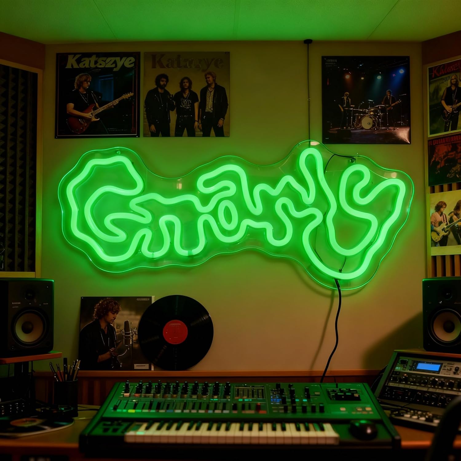 Room Lighting Bedroom Decor - Gnarly Neon Sign Art Wall Light