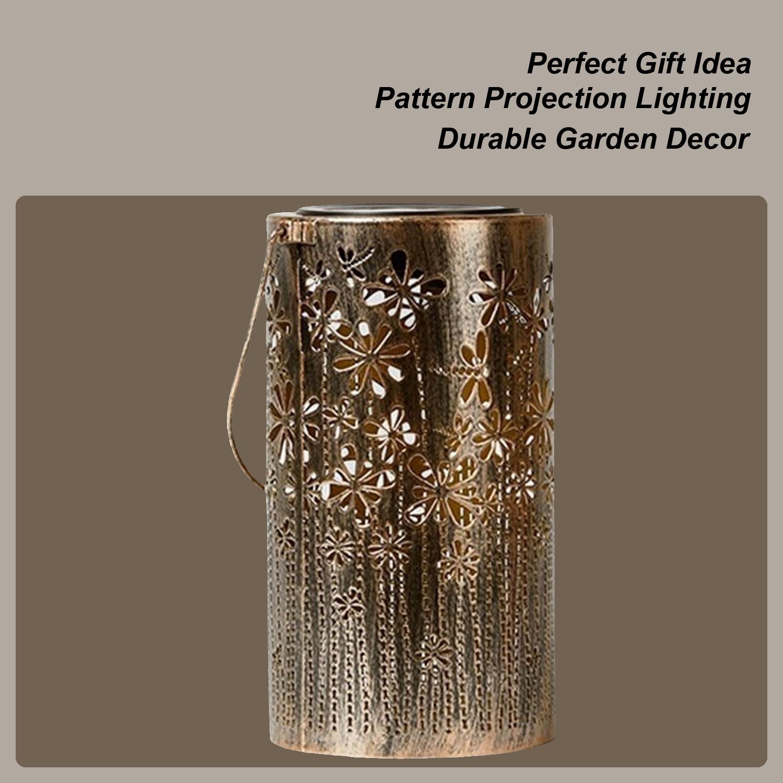 Lighting Decoration Outdoor - Solar Lanterns Decorative Colorful Metal Flower