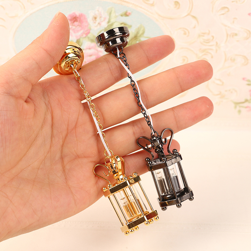 Lighting Decor For House - 1:12 Dollhouse Miniature Lamp Glass Shade