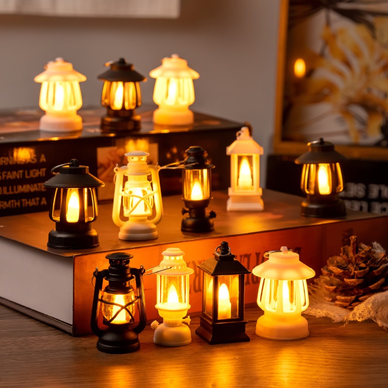 Lighting Decor For House - 6cmMini Led Retro Glowing Pony Lantern