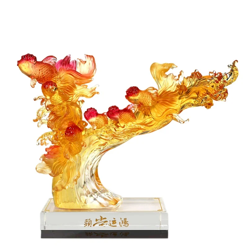 Lighting Decor Company - Gufa Liuli Goldfish Ornament Company Front