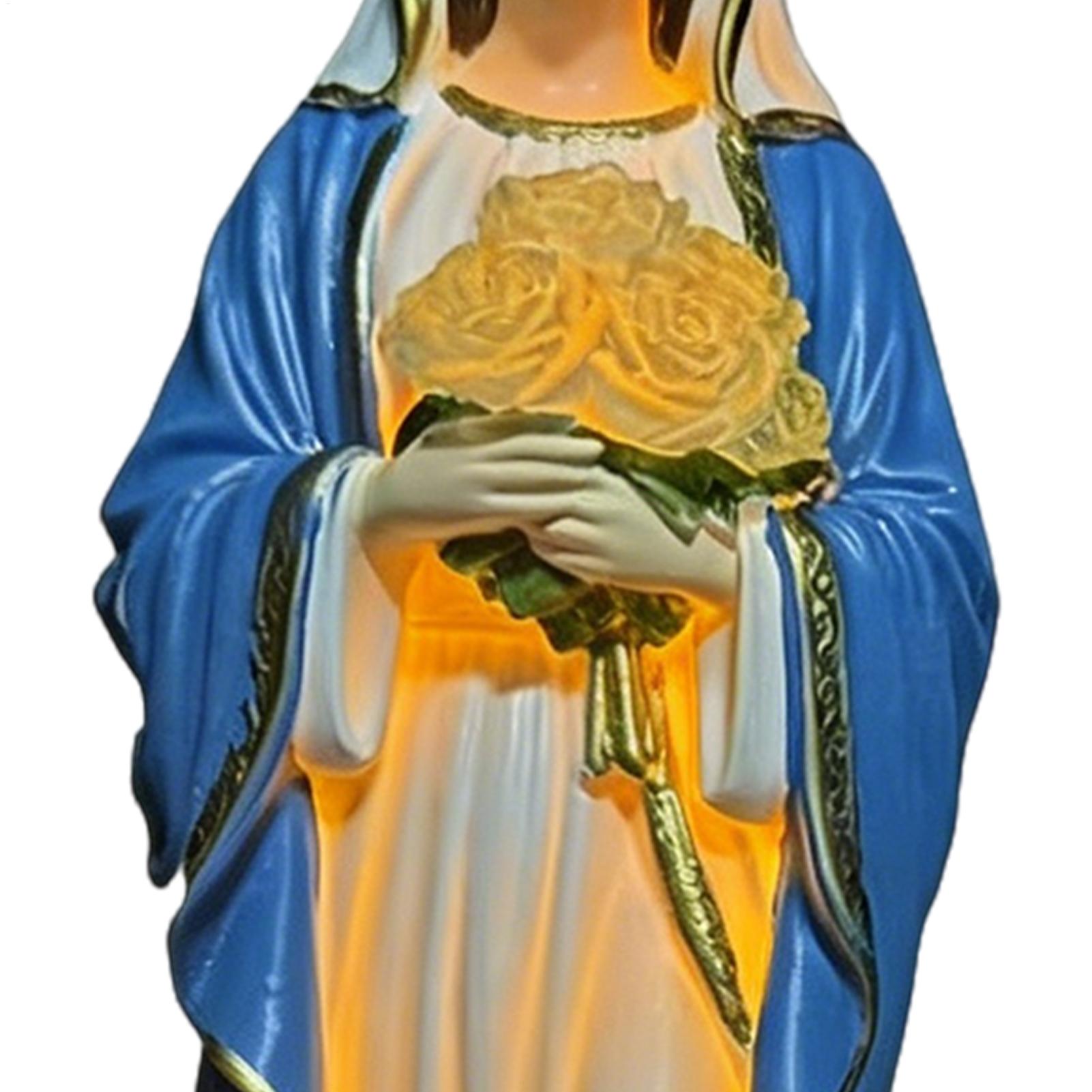 Garden Lighting Decor - Solar Virgin Mary Statue Outdoor Solar