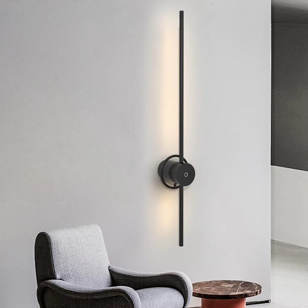 Room Lighting Bedroom Decor - Modern Rechargeable LED Wall Sconce Lamps