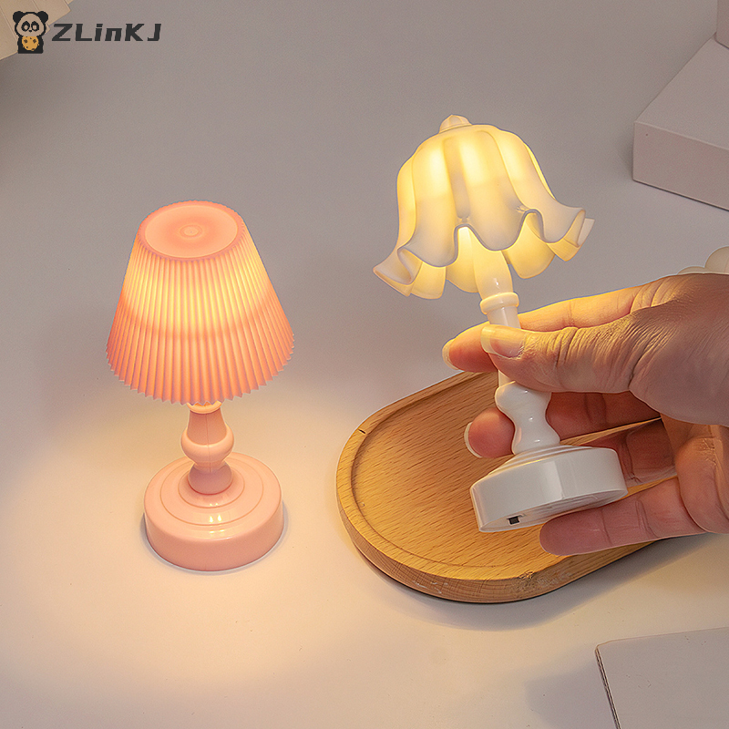Lighting Decor For House - ▶1PCS Miniature Flower Bud Table Lamp