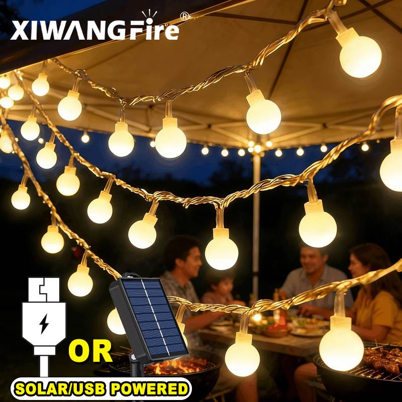 3-10M Solar/USB/Battery String - Lighting Decoration For Wedding 评论和价格
