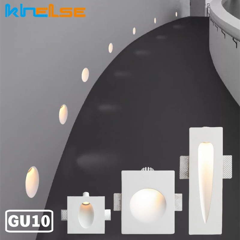 Embedded LED Step Wall Lamp GU - Decor Lighting Floor Lamps 评论和价格