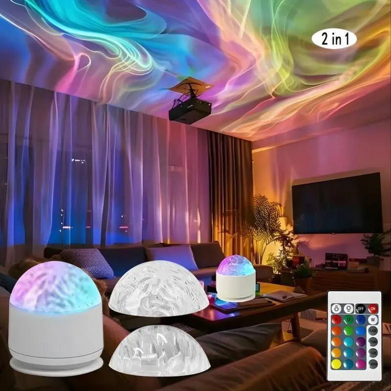 1pcs 2-in-1 Aurora Borealis &  - Lighting Decoration Ideas For Home 评论和价格