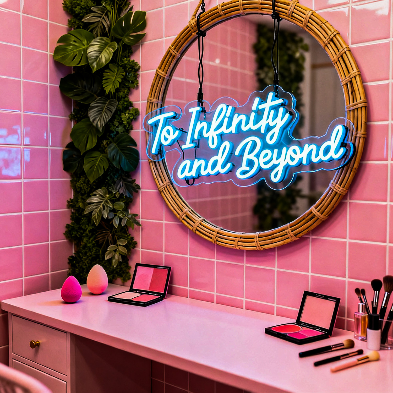 Neon Sign to Infinity And beyo - Lighting Decor And Beyond 评论和价格