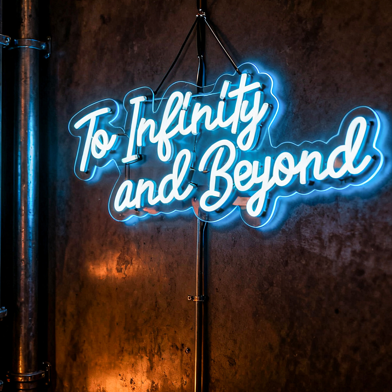 Neon Sign to Infinity And beyo - Lighting Decor And Beyond 评论和价格