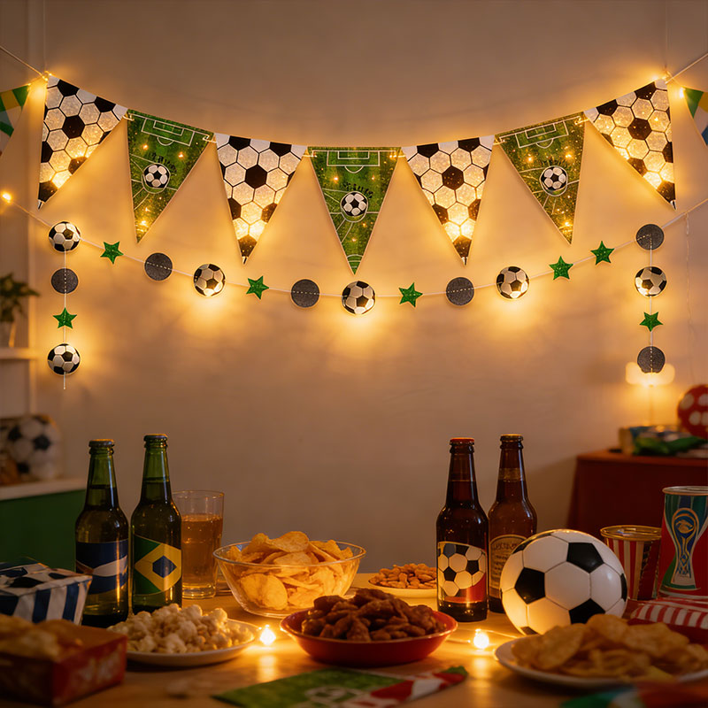 3Pack Soccer Party Decorations - Decor Lighting Fans 评论和价格