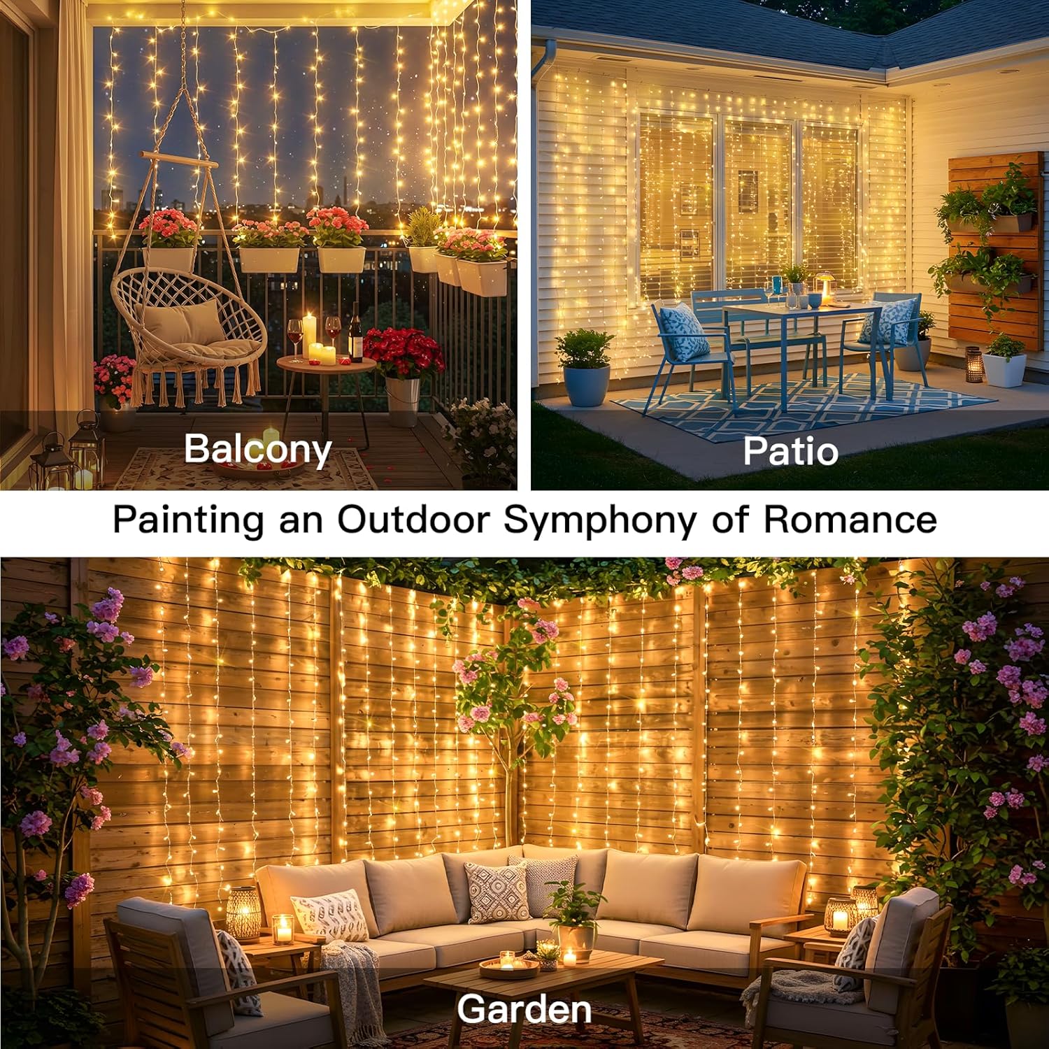 Curtain Lights For Bedroom 200 - Lighting Decoration For Wedding 评论和价格