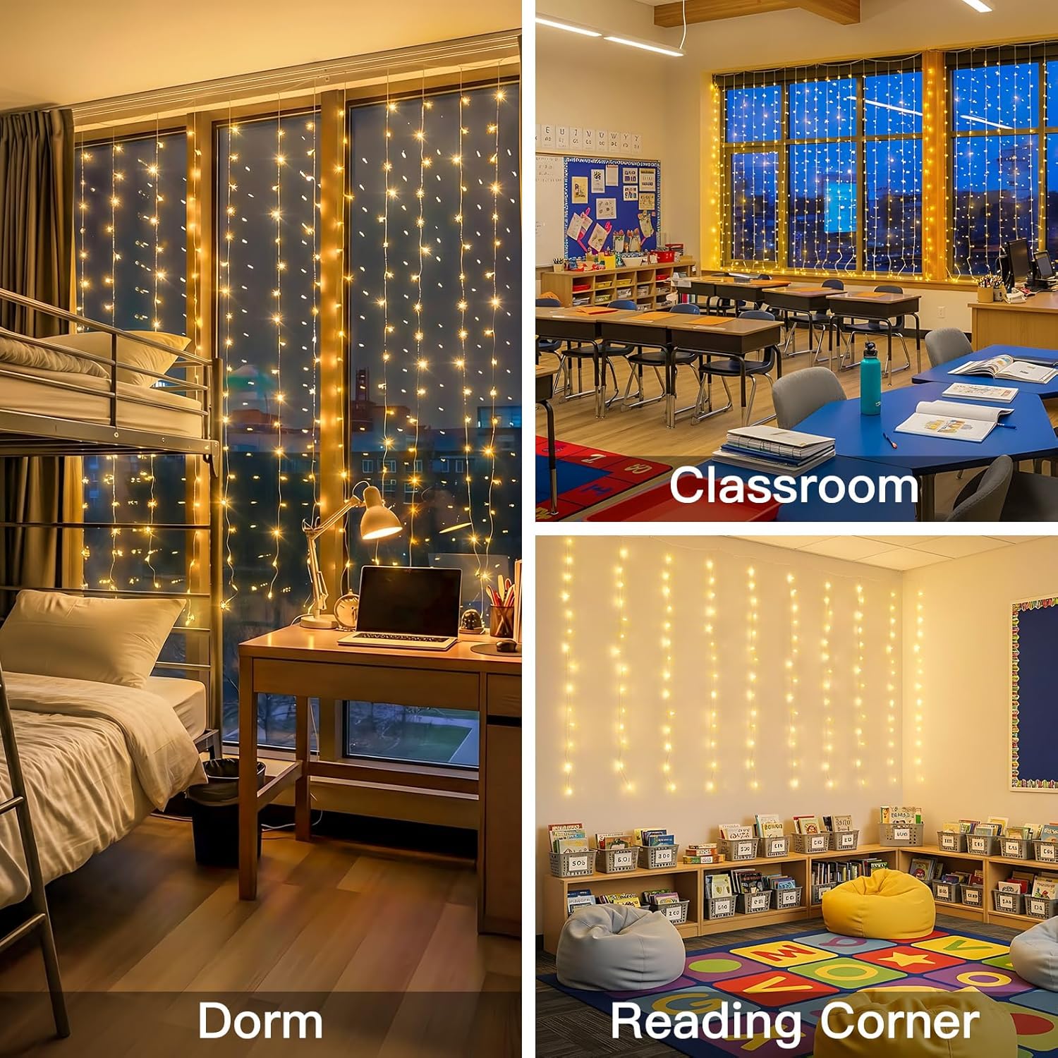 Curtain Lights For Bedroom 200 - Lighting Decoration For Wedding 评论和价格