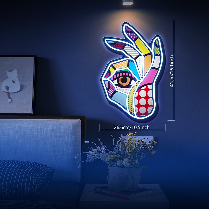OK Neon Sign USB Powered LED N - Ok Lighting Decor 评论和价格