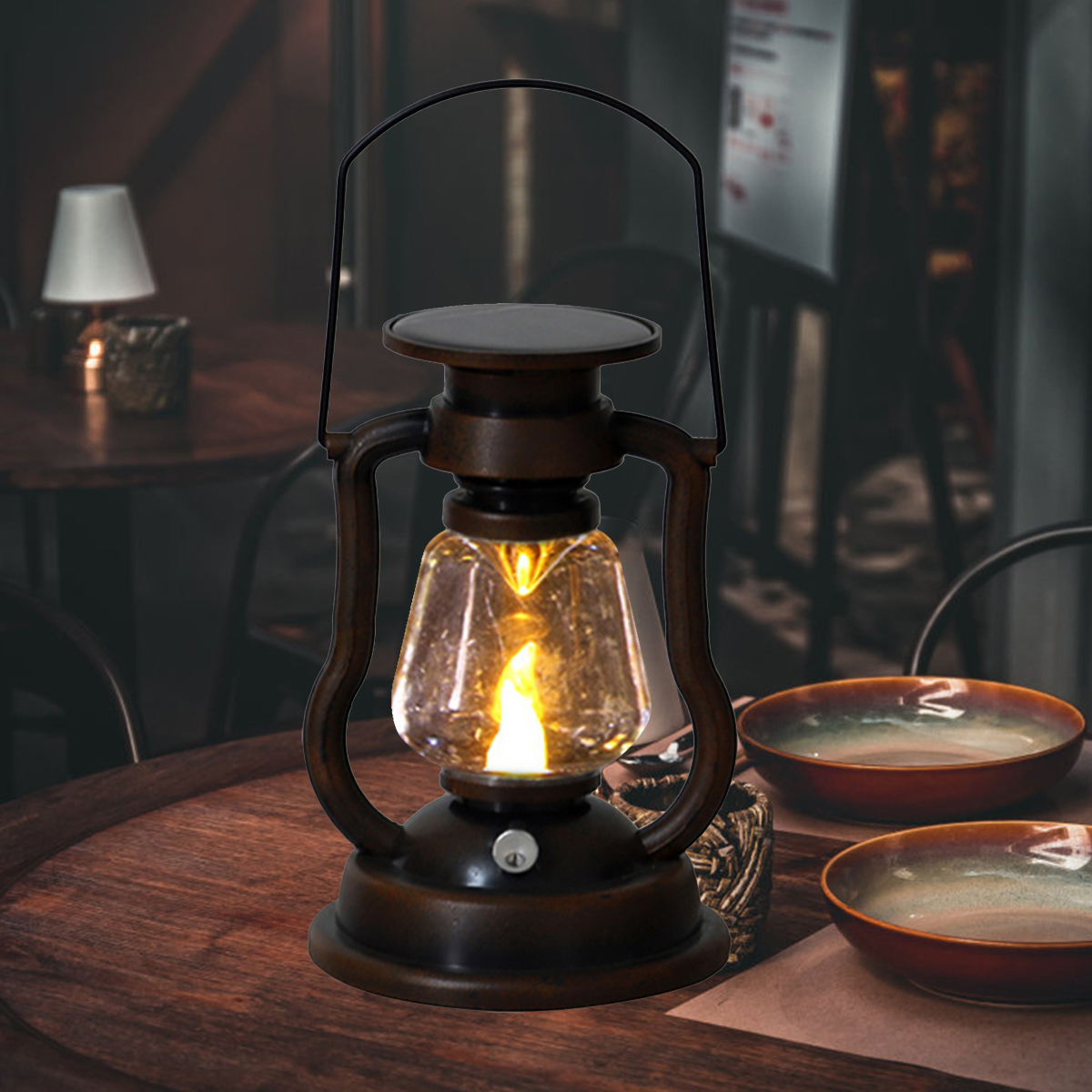 Atmosphere Light Retro LED Sol - String Light Outdoor 评论和价格