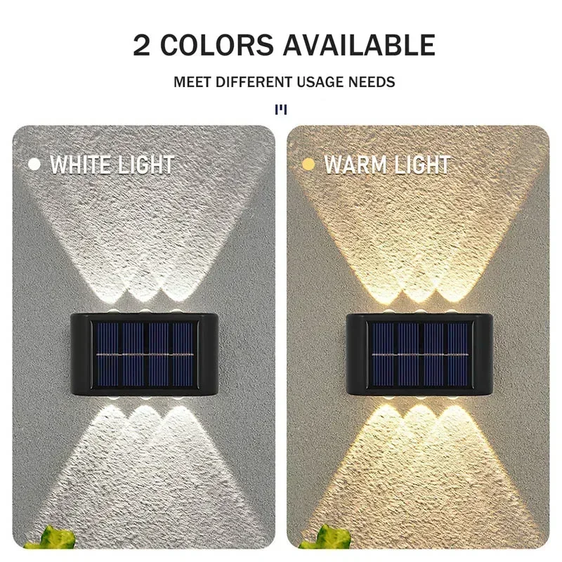 COB Solar Wall Lamp Outdoor Wa - Lighting Decoration Outdoor 评论和价格