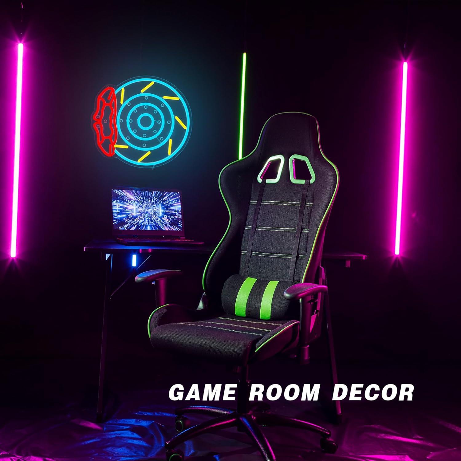 Brake Pads Neon Sign LED Garag - Decor Lighting Fans 评论和价格