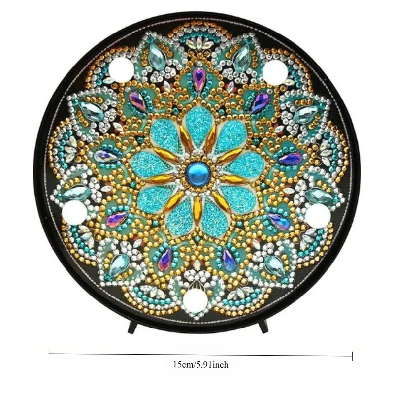 Mandala Round Circle DIY Diamo - Decor Lighting India 评论和价格