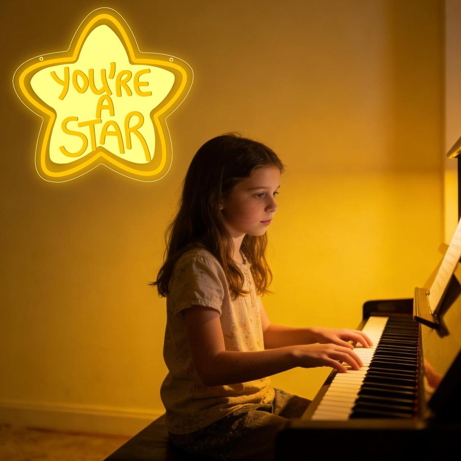You're A Star Neon Sign USB Di - Room Lighting Bedroom Decor 评论和价格