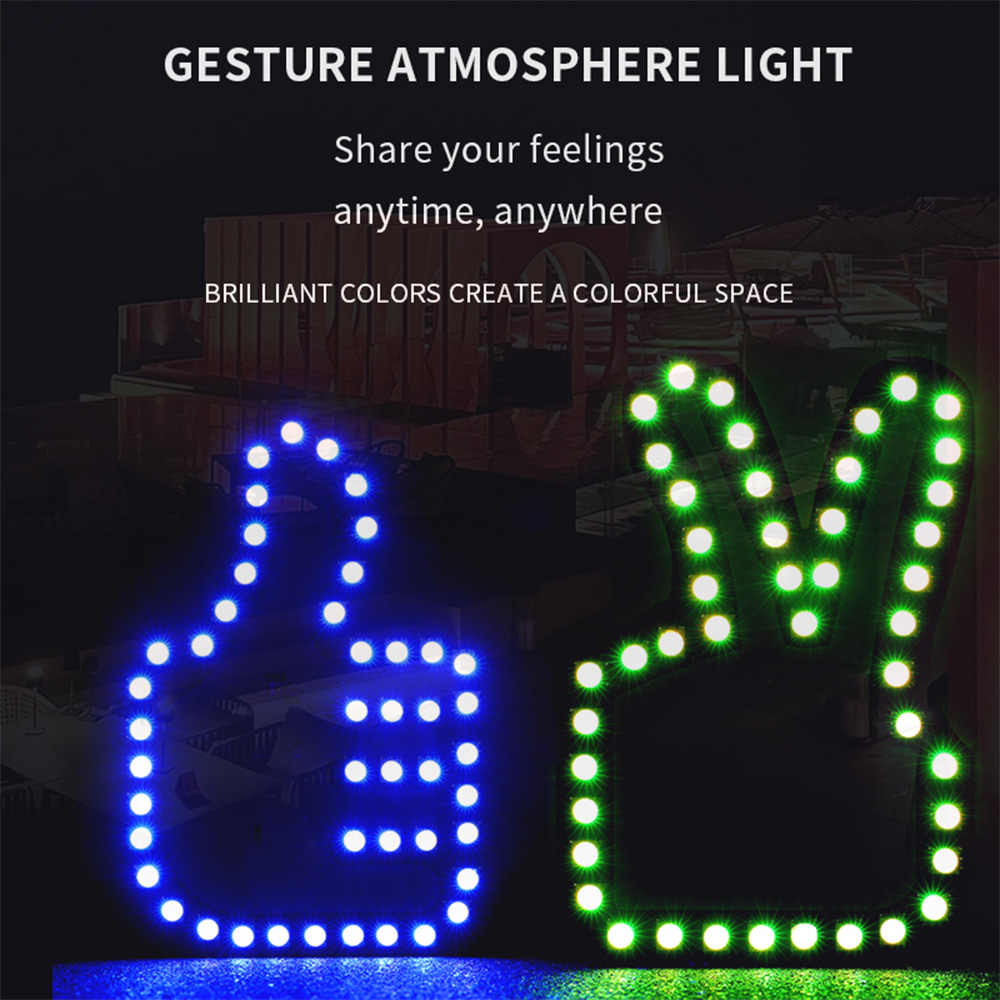 Car LED Illuminated Gesture Li - Ok Lighting Decor 评论和价格