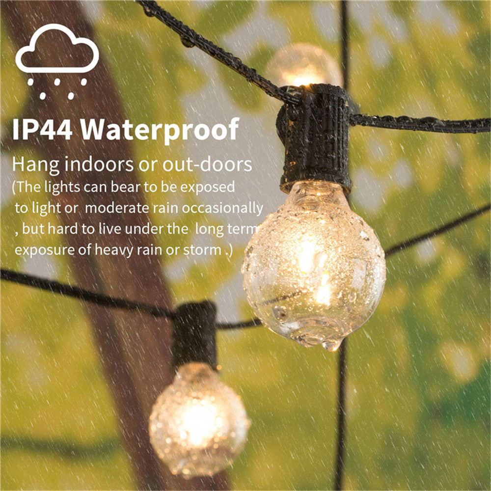 Outdoor G40 Patio String Light - String Light Outdoor 评论和价格