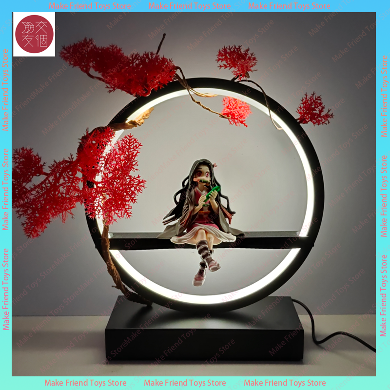 Nezuko Demon Slayer 3d Led Nig - Decor Lighting Fans 评论和价格