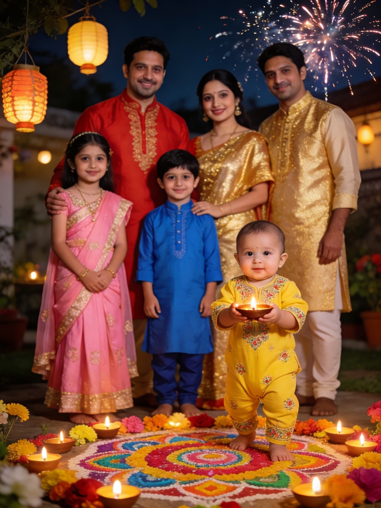 Happy Diwali Backdrop India Fe - Decor Lighting India 评论和价格