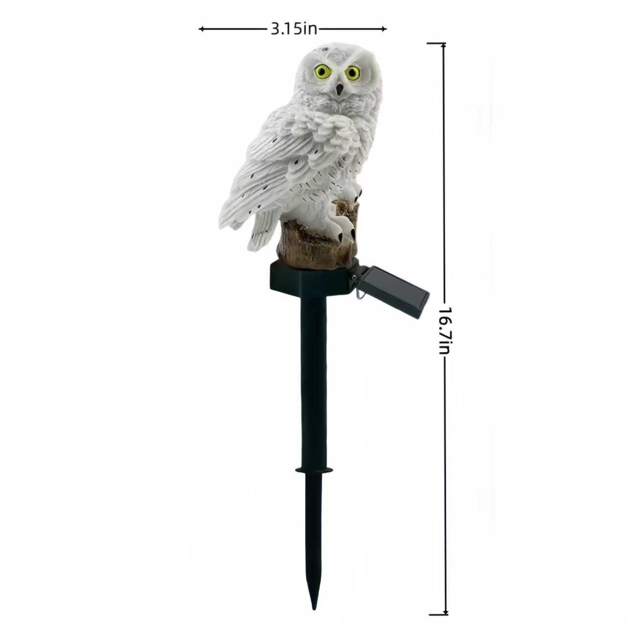 Solar Owl Garden Stake Light O - String Light Outdoor 评论和价格