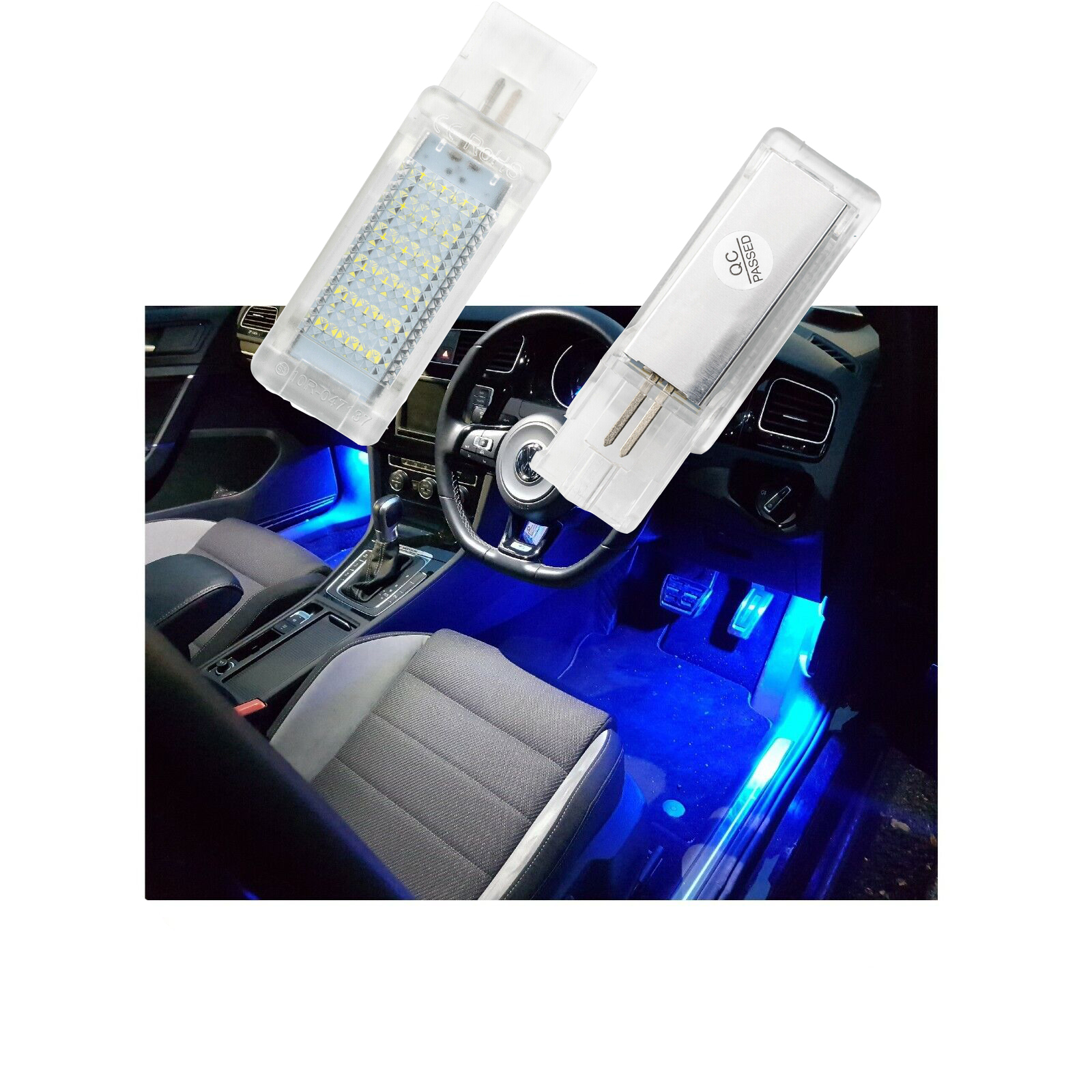 2PCS For VW Golf MK7 7.5 GTD G - Decor Lighting Floor Lamps 评论和价格