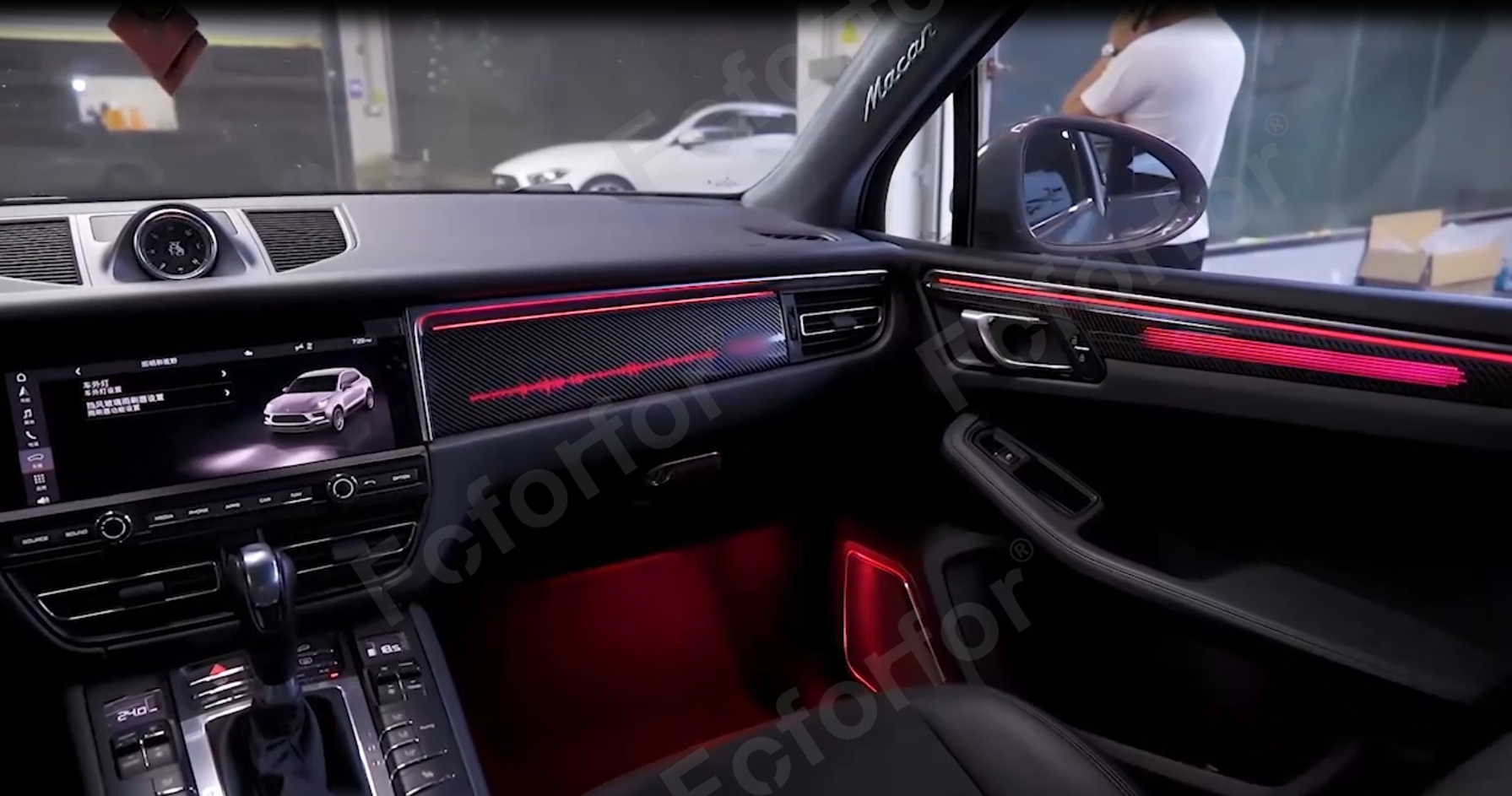 For Porsche Macan 2018-2023 Ca - Decor Lighting India 评论和价格
