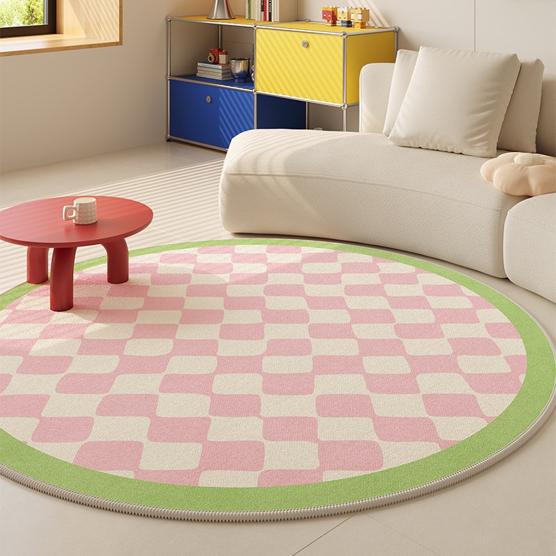 Round Macaron-colored Plaid Li - Decor Lighting Online 评论和价格