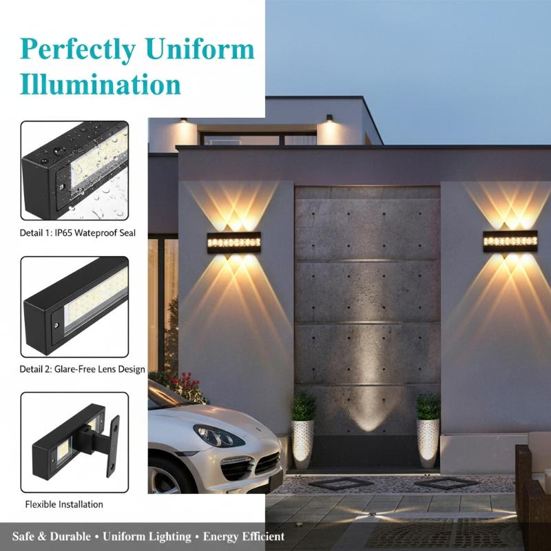 Outdoor Waterproof Wall Light  - Garden Lighting Decor 评论和价格