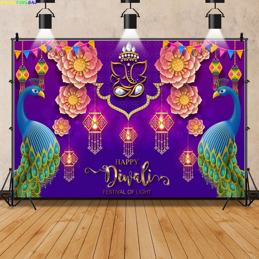 Happy Diwali Backdrop India Fe - Decor Lighting India 评论和价格