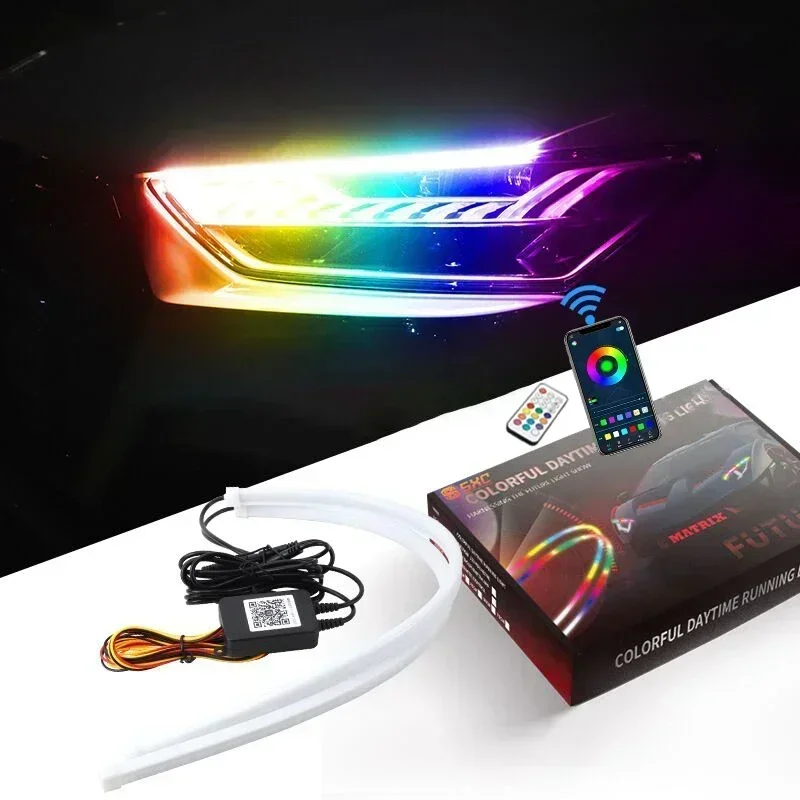 12V DRL Car LED Daytime Runnin - Lampu Lighting Decor 评论和价格