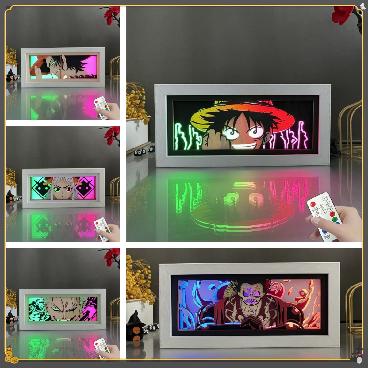 One Piece Paper Carved lamp -  - Decor Lighting Fans 评论和价格