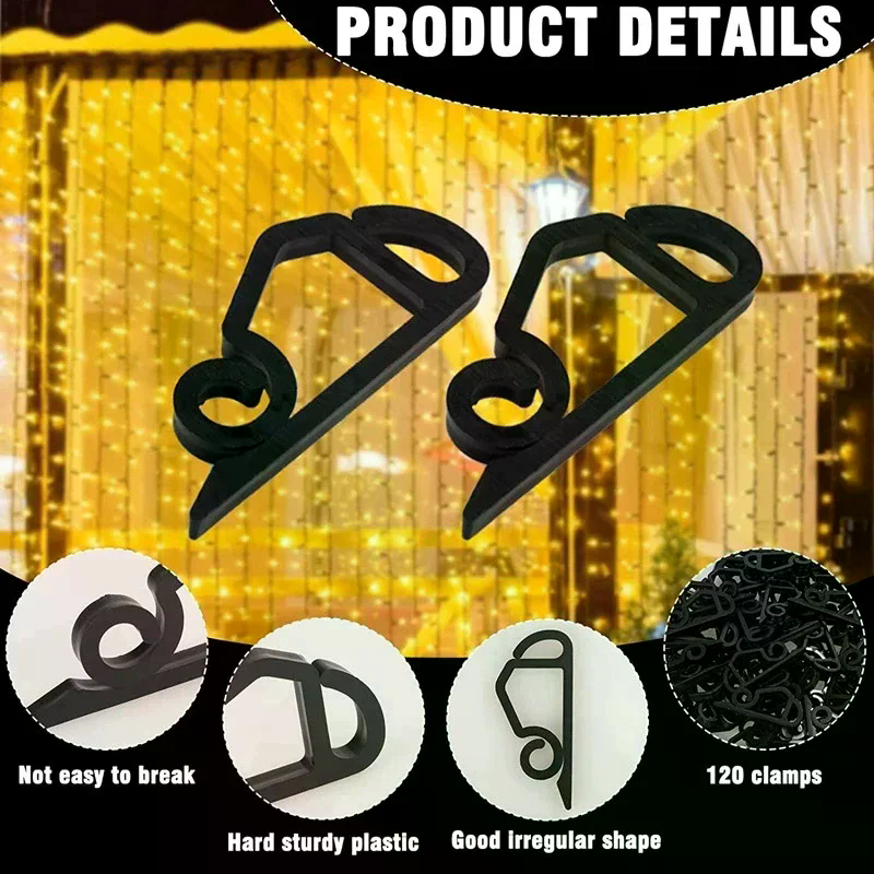 Outdoor Gutter Hooks Christmas - String Light Outdoor 评论和价格