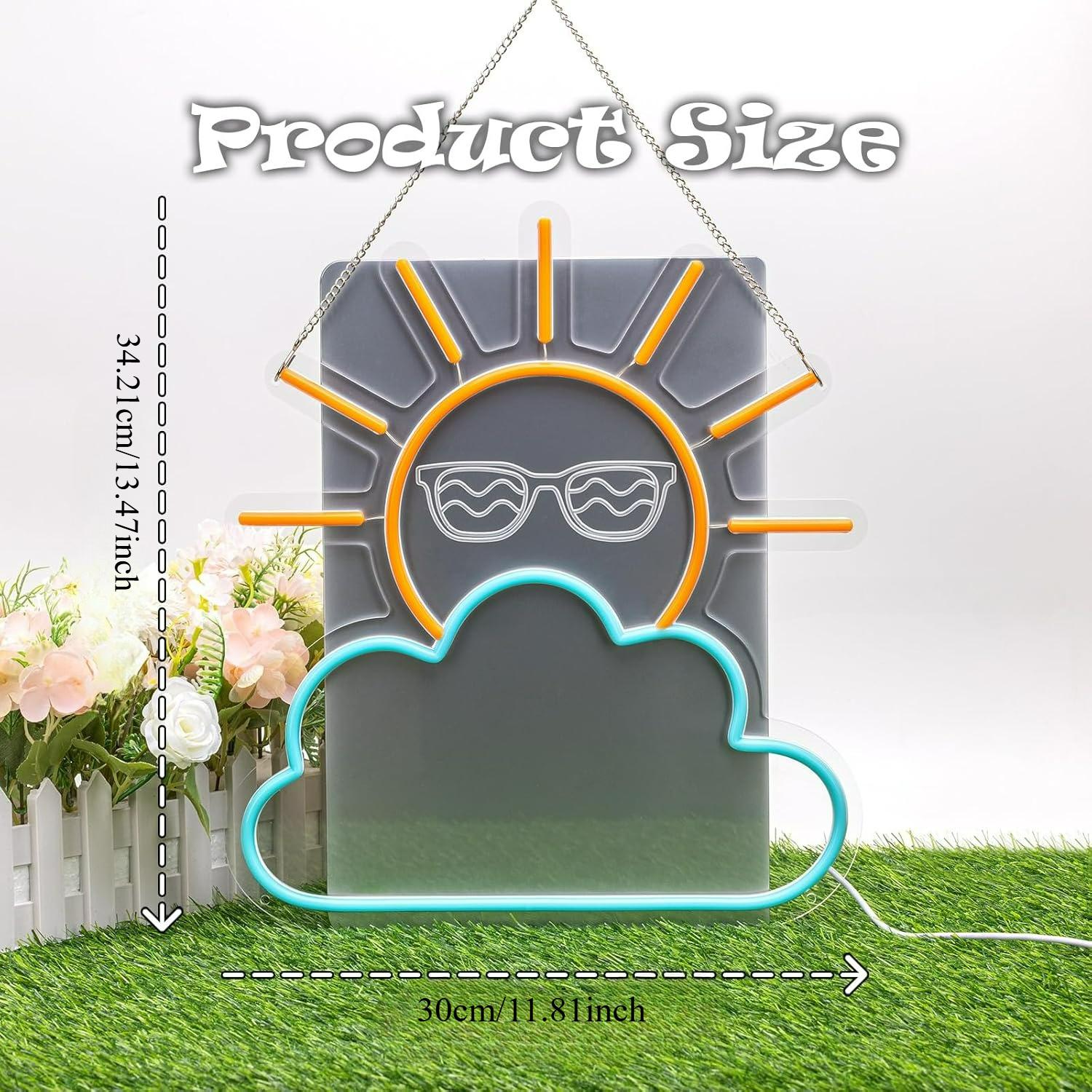 Sunrise Sunset Neon Sign USB P - Room Lighting Bedroom Decor 评论和价格
