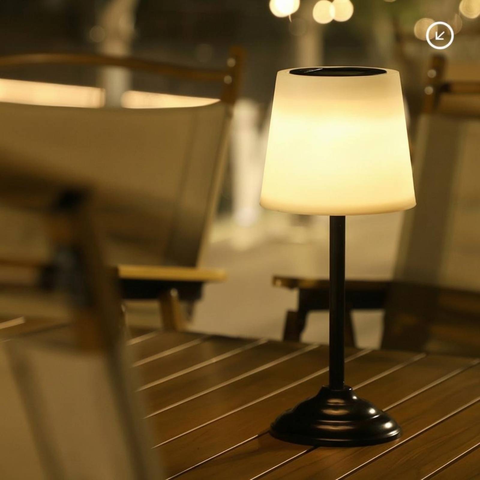 Solar Table Lamp LED Solar Pow - Lighting Decoration Outdoor 评论和价格