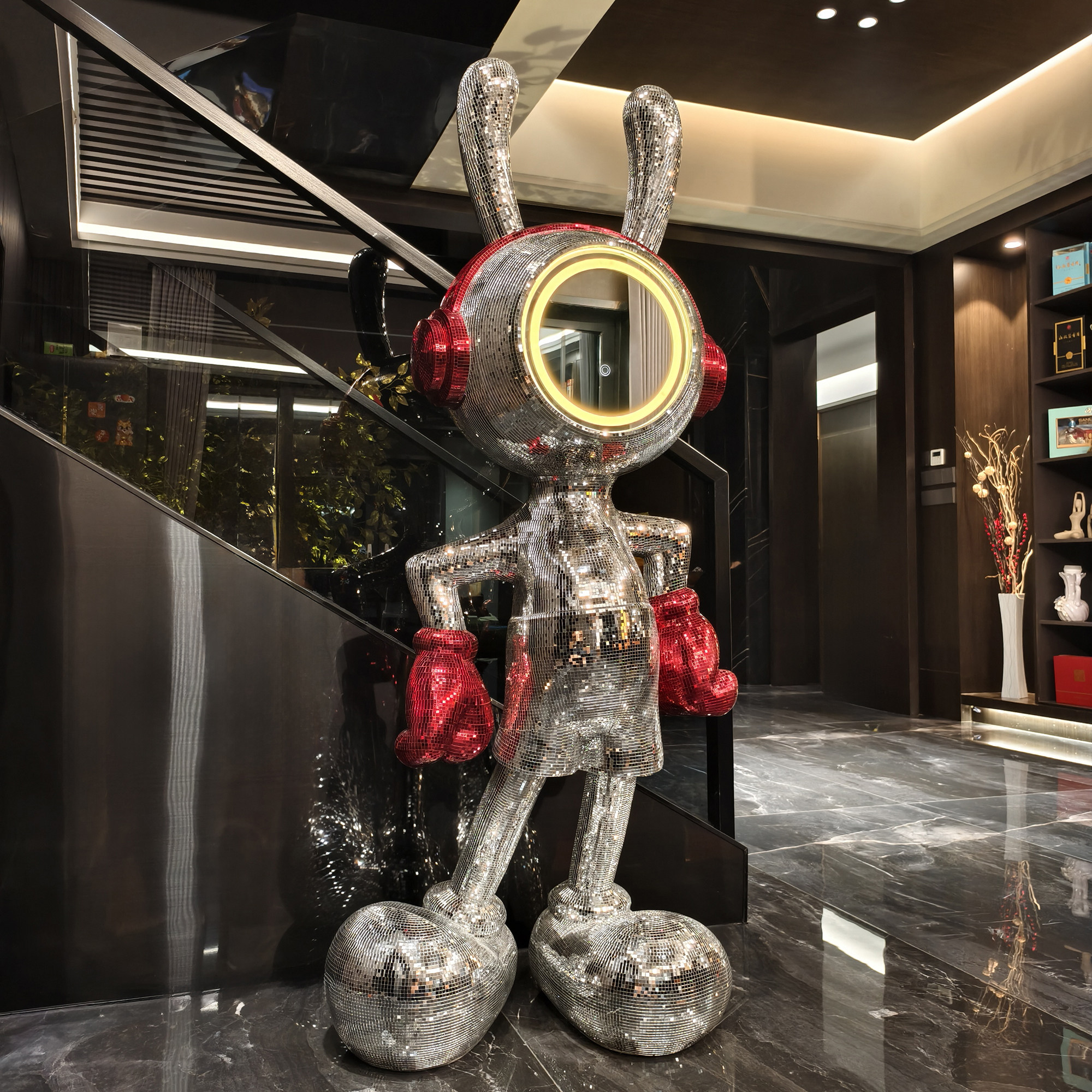 Space Rabbit Mickey Floor Stan - Lighting Decor Company 评论和价格