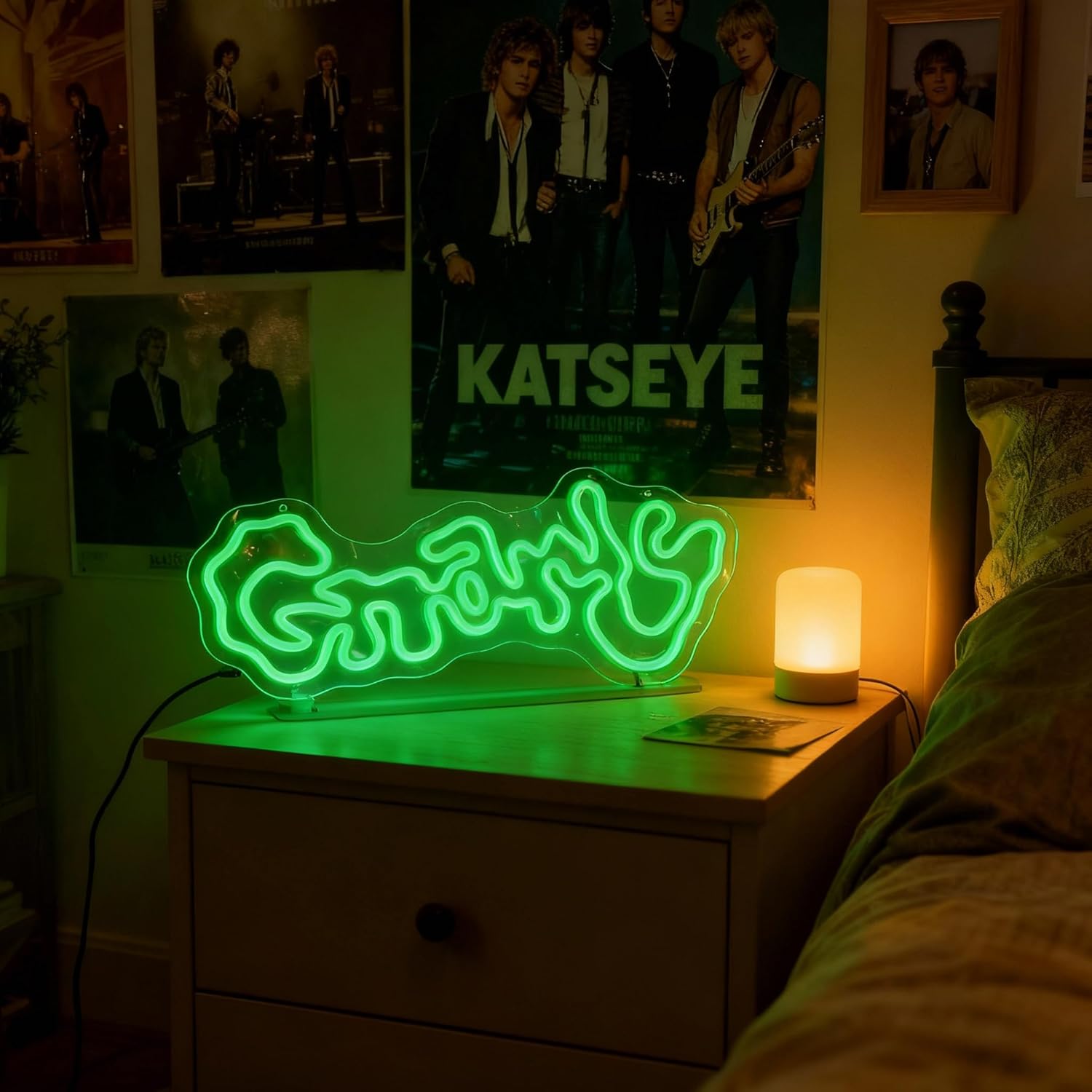 Gnarly Neon Sign Art Wall Ligh - Room Lighting Bedroom Decor 评论和价格
