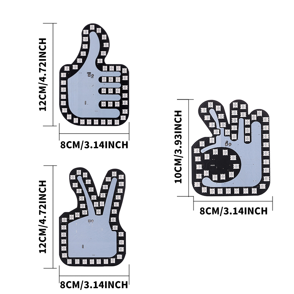 Car Illuminated Gesture  LED L - Ok Lighting Decor 评论和价格
