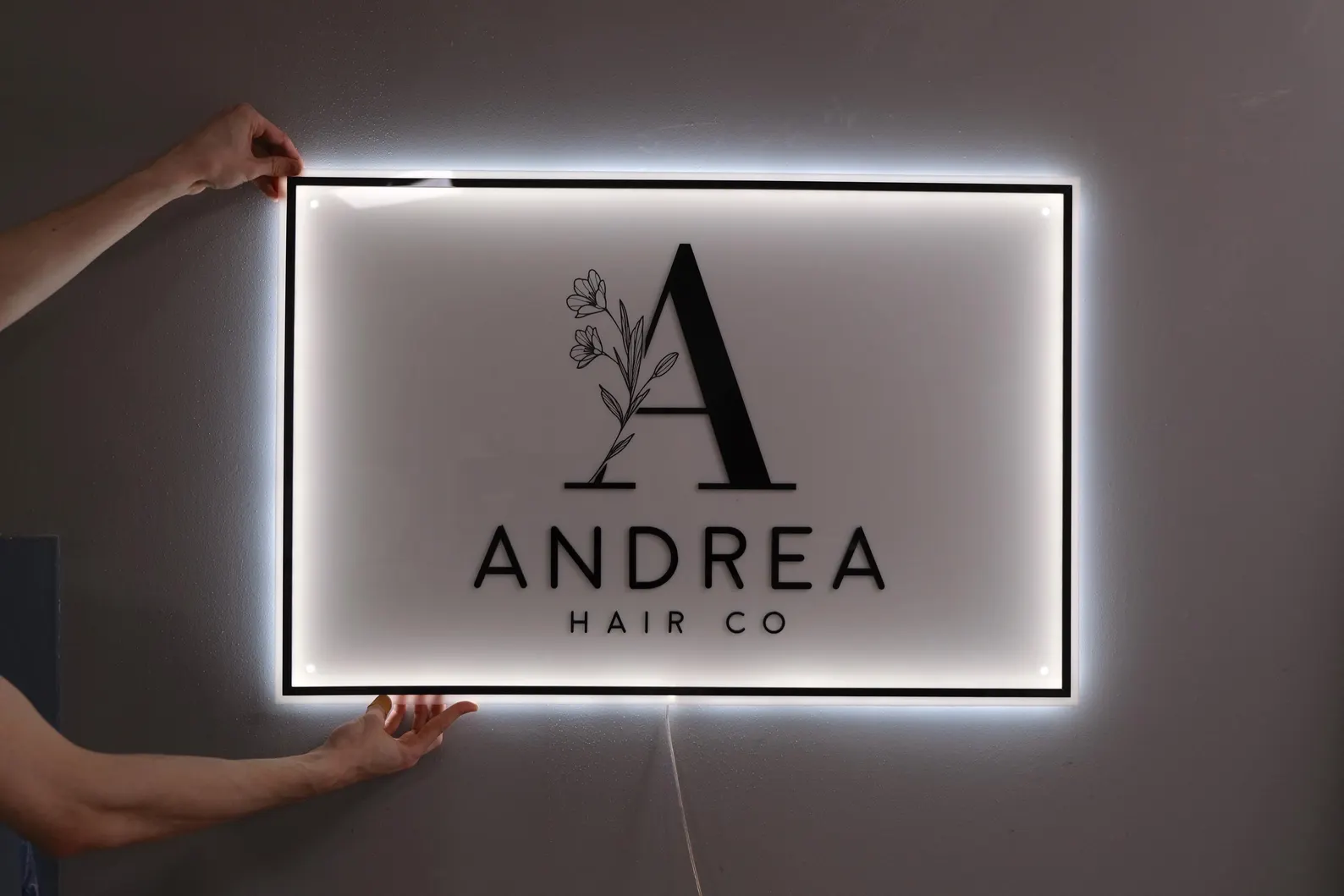 Custom Business Logo LED Sign  - Lighting Decor Company 评论和价格