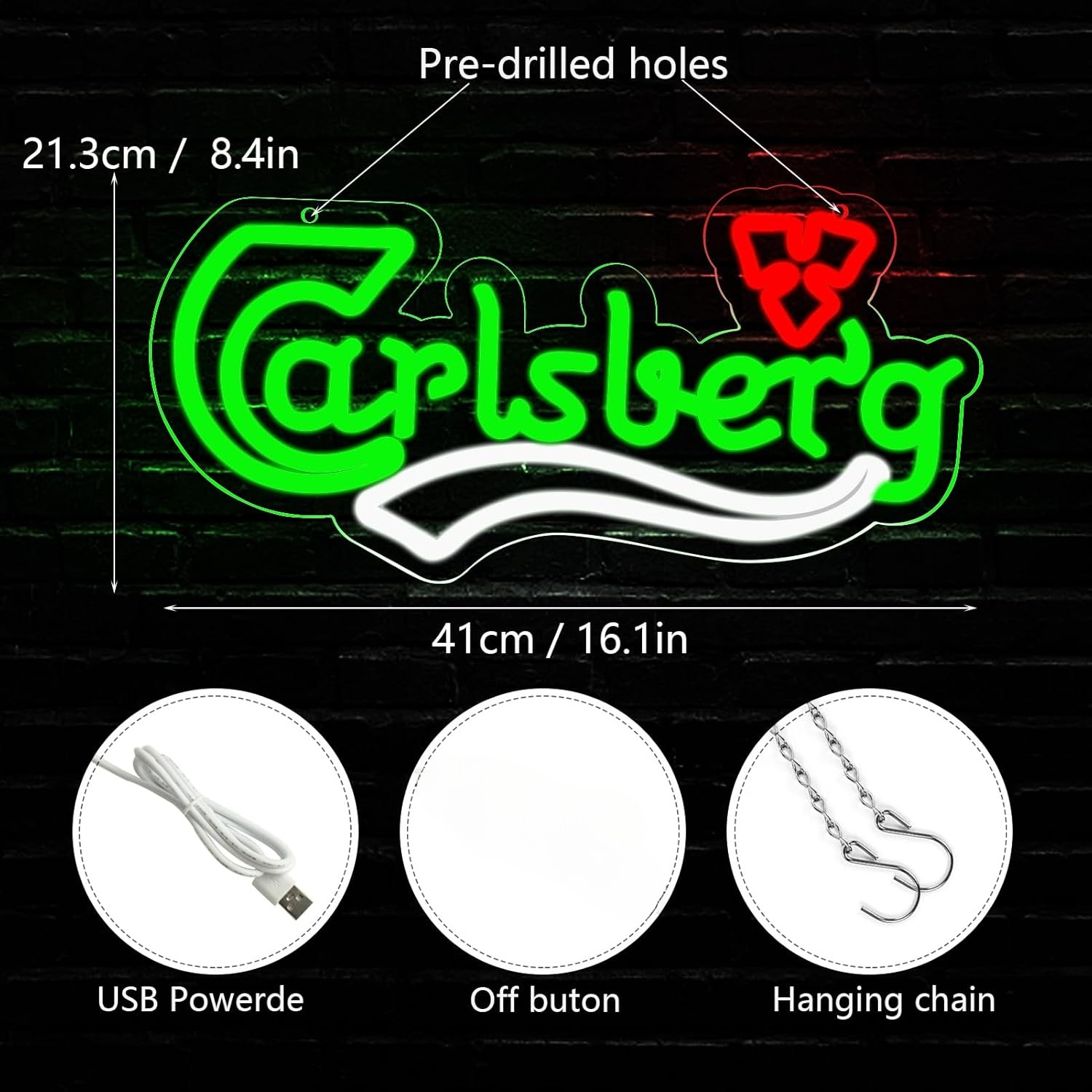 Beer Neon Sign Business USB Le - Garden Lighting Decor 评论和价格