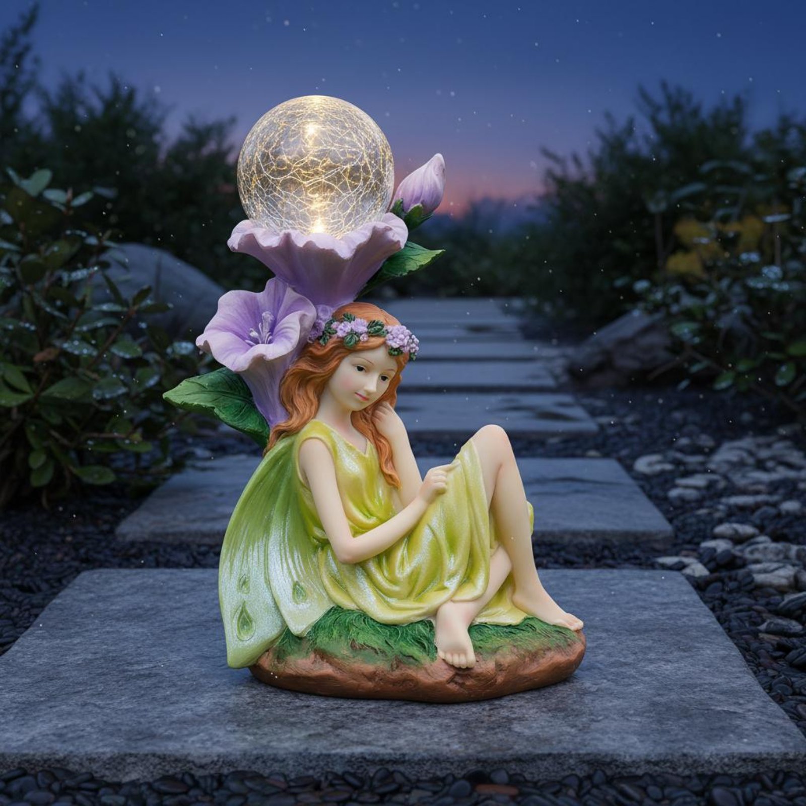 Solar Fairy Light Automatic on - Garden Lighting Decor 评论和价格