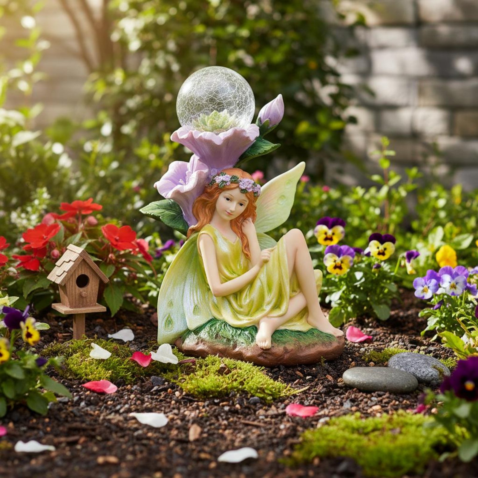 Solar Fairy Light Automatic on - Garden Lighting Decor 评论和价格