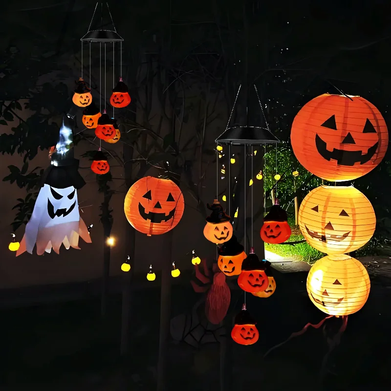 Halloween Solar Skull Ghost St - Lighting Decor For House 评论和价格