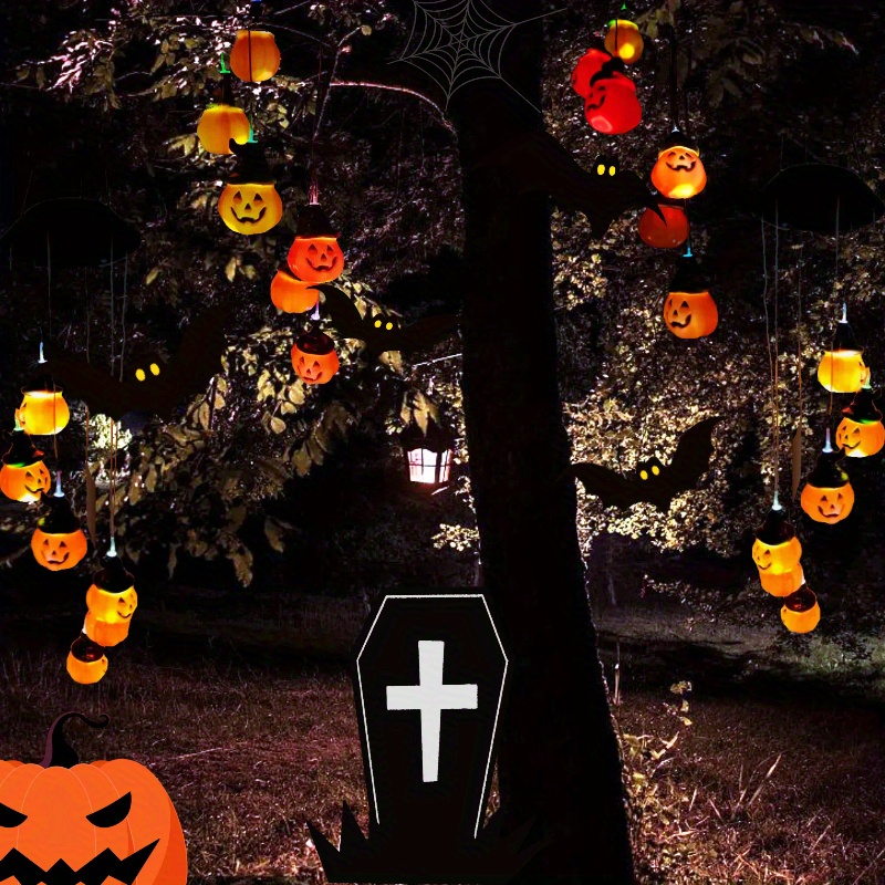 Halloween Solar Skull Ghost St - Lighting Decor For House 评论和价格