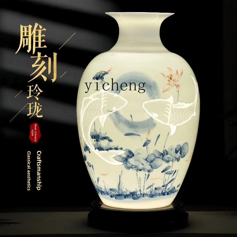 LSL Ceramic Vase Hand-painted  - Lighting Decor Company 评论和价格