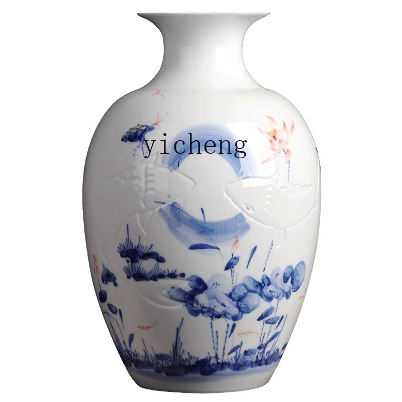 LSL Ceramic Vase Hand-painted  - Lighting Decor Company 评论和价格